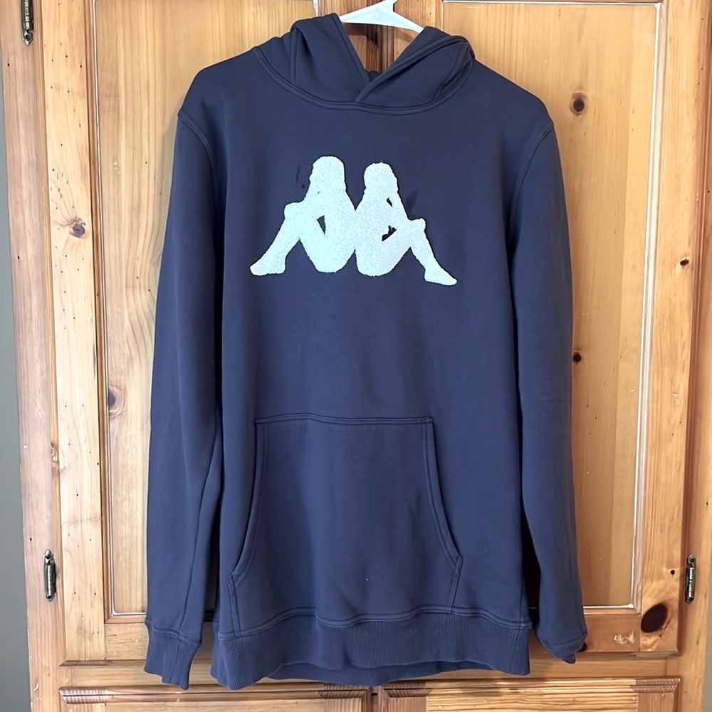 Kappa navy and white sweatshirt - Like No Other hood - size M